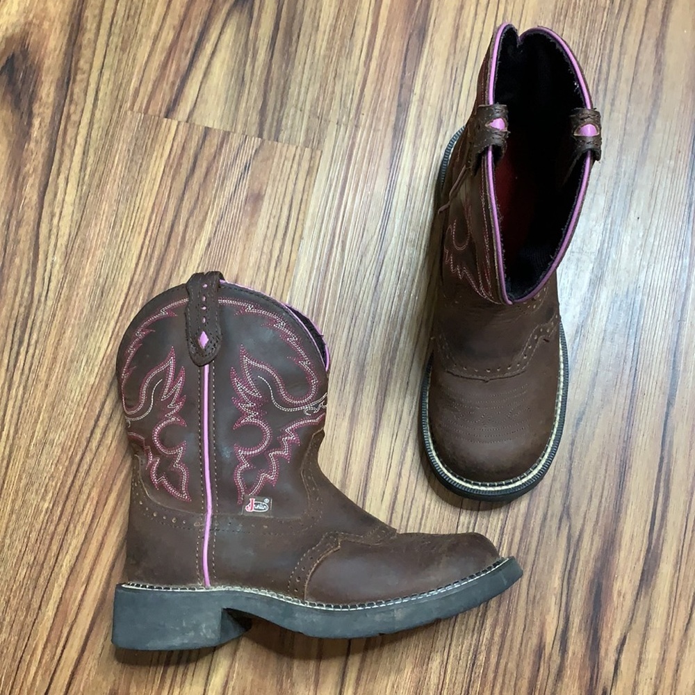Justin Gypsy Western Boots (6.5B) - Picture 4 of 14